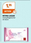 Intimpflegetücher von INTIMA LIASAN im aktuellen Müller Prospekt für 1,95 €