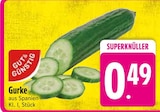 Gurke von Gut & Günstig für 0,49 € bei EDEKA im Angebot Gurke von Gut & Günstig im aktuellen EDEKA Prospekt