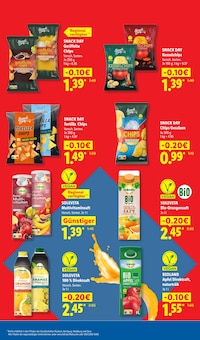 Saft im aktuellen Lidl Prospekt (Stuttgart) Saft im Lidl Prospekt "Der Preisführer macht Deutschland dauerhaft günstiger!" mit 38 Seiten (Stuttgart)
