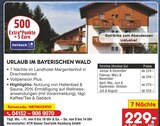 Urlaub im Bayerischen Wald Angebote bei Netto Marken-Discount Hamm für 229,00 €