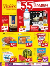 Bier im Netto Marken-Discount Prospekt in Steinfurt Aktueller Netto Marken-Discount Prospekt mit Bier, "Aktuelle Angebote", Seite 1