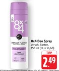 Deo Spray Angebote von 8x4 bei EDEKA Koblenz für 2,49 €