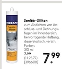 Sanitär-Silikon von FUKADAM im aktuellen Hellweg Prospekt für 7,99 €