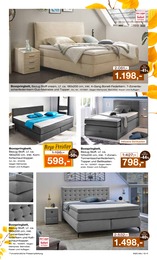 Möbel Inhofer Boxspringbett im Prospekt 