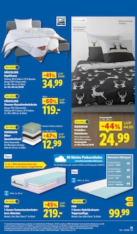 Matratze im aktuellen Lidl Prospekt (Essen) Matratze im Lidl Prospekt "LIDL LOHNT SICH" mit 79 Seiten (Essen)