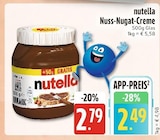 Nuss-Nugat-Creme im E xpress Prospekt zum Preis von 2,49 €