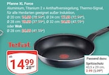 Pfanne XL Force im Angebot bei GLOBUS in Ludwigshafen Pfanne XL Force Angebote von Tefal bei GLOBUS Ludwigshafen für 2,99 €