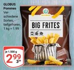 Pommes bei GLOBUS im Prospekt "" für 2,99 €