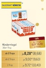 Kinderriegel von Kinder im aktuellen Metro Prospekt für 10,40 €