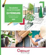 Catalogue Gedimat à Illzach, avec 148 pages Prospectus Gedimat à Illzach, "Extérieurs", 148 pages, 03/06/2020 - 20/07/2020