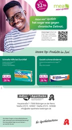 Aktueller mea - meine apotheke Apotheken Prospekt für Heubach: Unsere Juni-Angebote mit 4} Seiten, 01.06.2026 - 30.06.2026