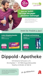 mea - meine apotheke Prospekt für Dippoldiswalde: "Unsere April-Angebote", 4 Seiten, 01.04.2026 - 30.04.2026