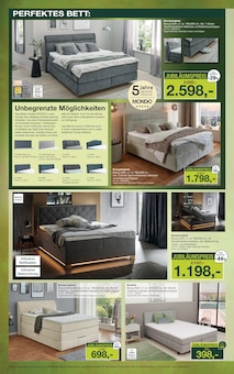 Bett im aktuellen Möbel Inhofer Prospekt (Reutlingen) Bett im Möbel Inhofer Prospekt "Endspurt - nur noch bis 6. Juni" mit 12 Seiten (Reutlingen)