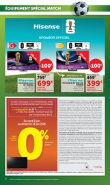 Promos Tv Led dans le catalogue "LES PRIX BAS lancent le match" de Hyper U Tv Led en promo dans le catalogue Hyper U à la page 2