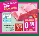 Schweinerücken bei Marktkauf im Prospekt "" für 0,49 €