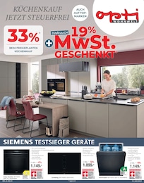 Opti-Wohnwelt Prospekt für Backnang mit 8 Seiten