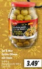 Grüne Oliven mit Stein im Angebot bei Lidl in Stendal Grüne Oliven mit Stein Angebote von Sol & Mar bei Lidl Stendal für 3,49 €