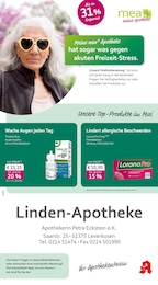 mea - meine apotheke Prospekt für Leverkusen: "Unsere Mai-Angebote", 4 Seiten, 01.05.2026 - 31.05.2026