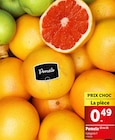 Pomelo en promo chez Lidl Dijon à 0,49 €