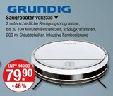 Saugroboter VCR2330 von Grundig im aktuellen V-Markt Prospekt für 79,90 €