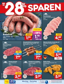 Rindfleisch im aktuellen Netto Marken-Discount Prospekt (Reutlingen) Rindfleisch im Netto Marken-Discount Prospekt "Aktuelle Angebote" mit 75 Seiten (Reutlingen)