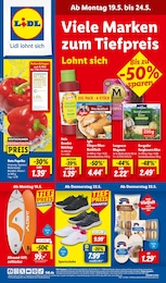 Lidl Prospekt "LIDL LOHNT SICH", 66 Seiten, 19.05.2025 - 19.05.2025 Aktueller Lidl Prospekt, "LIDL LOHNT SICH", mit Angeboten der Woche, gültig von 19.05.2025 bis 19.05.2025