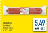diska Limbach-Oberfrohna - Jagdwurst Angebot im Prospekt Jagdwurst bei diska im Limbach-Oberfrohna Prospekt für 5,49 €