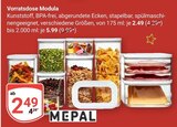 Vorratsdose Modula 175 ml Angebote von Mepal bei GLOBUS Halle für 2,49 €