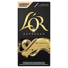 Café capsules - L'OR - Carrefour Market à Valence Café capsules - L'OR en promo chez Carrefour Market Valence à 3,39 €