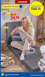 Offre Sur-Matelas dans le catalogue Lidl du moment à la page 6