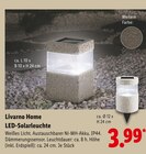 LED-Solarleuchte Angebote von Livarno Home bei Lidl Nürnberg für 3,99 €