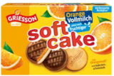 Soft Cake Orange Vollmilch im Angebot bei E center in Bruchsal Soft Cake Orange Vollmilch Angebote von Griesson bei E center Bruchsal für 1,79 €