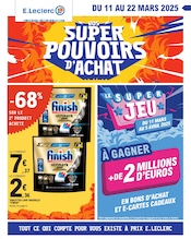 Prospectus E.Leclerc à Niort, "VOS SUPER POUVOIRS D'ACHAT", 48 pages de promos valables du 11/03/2025 au 22/03/2025