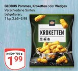 Pommes im Angebot bei GLOBUS in Pirmasens Pommes Angebote von Globus bei GLOBUS Pirmasens für 1,99 €