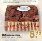 Aktuelles Rotweinkuchen Angebot bei E center in Wiesbaden ab 5,99 €