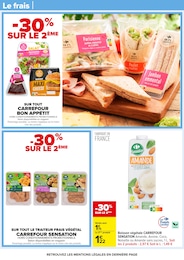 Prix et réduction Fraise dans le prospectus Carrefour en cours Offre Fraise dans le catalogue Carrefour du moment à la page 28