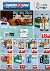 Aktueller Getränke Quelle WVG Prospekt mit Coca Cola, "...einfach mehr drin", Seite 1