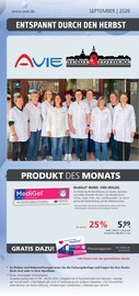 Stadt-Apotheke Borna Apotheken Prospekt der aktuellen Woche mit 6 Seiten, gültig von 01.09.2026 bis 30.09.2026, in Borna und Umgebung Aktueller Stadt-Apotheke Borna Apotheken Prospekt in Borna und Umgebung, "Aktuelle Angebote" mit 6 Seiten, 01.09.2026 - 30.09.2026
