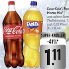 Coca-Cola oder Fanta oder Mezzo Mix Angebote von Coca-Cola bei E center Stuttgart für 1,11 €