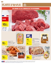 Viande Angebote im Prospekt "PLATS D’HIVER" von Carrefour Market Viande Angebote im Prospekt "PLATS D’HIVER" von Carrefour Market auf Seite 10