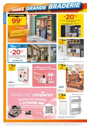 Promos Dressing dans le catalogue "LA TRÈÈÈS GRANDE BRADERIE" de Castorama Dressing en promo dans le catalogue Castorama à la page 8