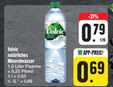 Aktuelles natürliches Mineralwasser Angebot bei E center in Amberg ab 0,69 €