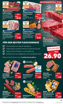 Rollbraten im Kaufland Prospekt "KNÜLLER" mit 59 Seiten (Remscheid)