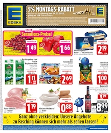 Der aktuelle EDEKA Prospekt 5% MONTAGS-RABATT