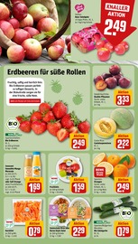 Erdbeeren im REWE Prospekt in Pirna Aktueller REWE Prospekt mit Erdbeeren, "Dein Markt", Seite 4