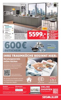 Gutscheine im Segmüller Prospekt "Zum Glück gibt’s Segmüller - Jetzt bis zu 1750 € sparen" mit 22 Seiten (Mannheim)