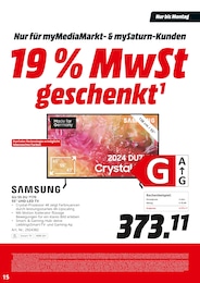 MediaMarkt Saturn LED Fernseher im Prospekt 