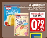 Paradies-Creme von Dr. Oetker im aktuellen EDEKA Prospekt für 0,79 €