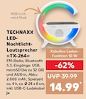 LED-Nachtlicht-Lautsprecher TX-264 Angebote von Technaxx bei Kaufland Lünen für 14,99 €