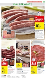 Prix et réduction Chipolatas dans le prospectus Carrefour Market en cours Offre Chipolatas dans le catalogue Carrefour Market du moment à la page 35